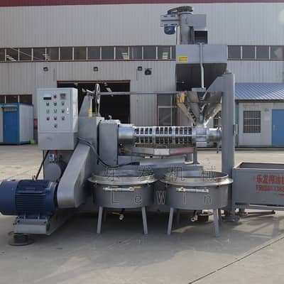 160型花生螺旋榨油机